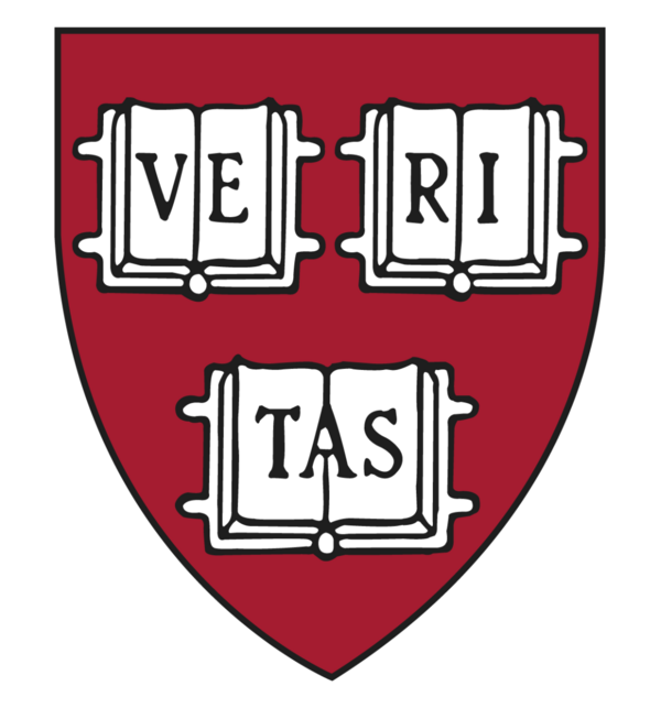 Harvard Veritas shield.