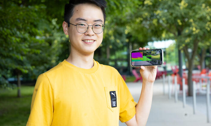 SEAS student Raymond Liu. 
