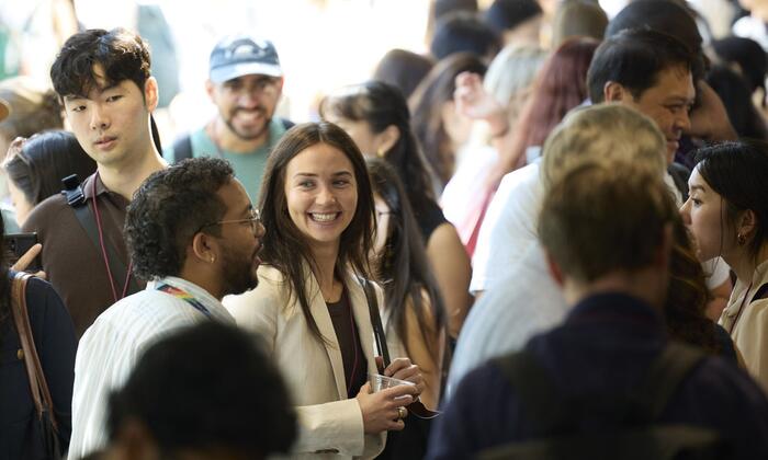HSPH students at orientation. 