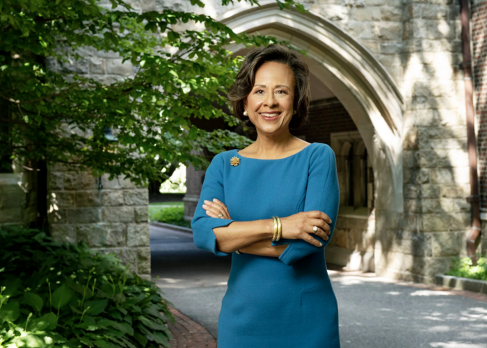 Wellesley College President Paula Johnson