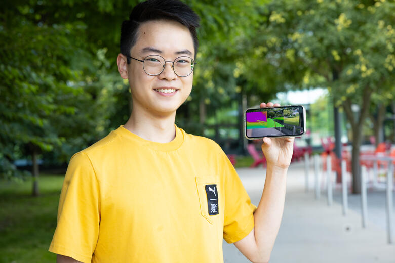 SEAS student Raymond Liu. 