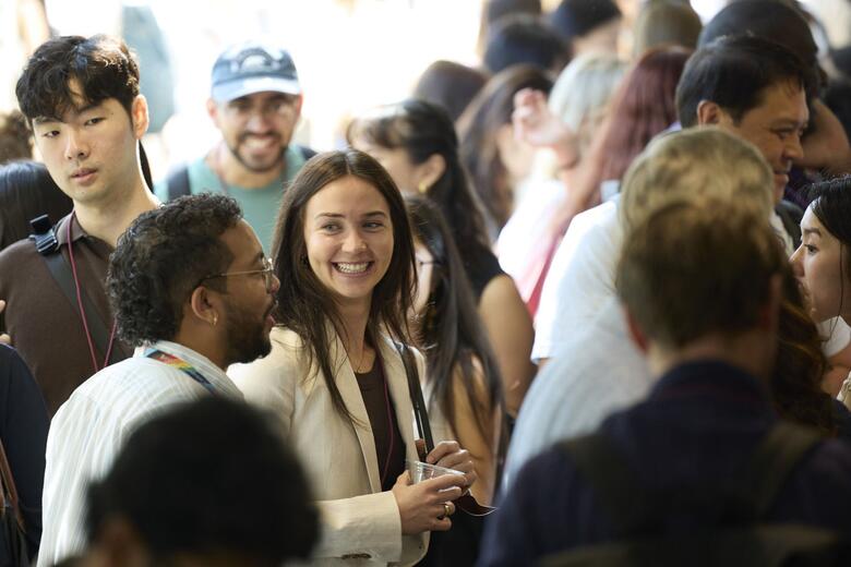 HSPH students at orientation. 