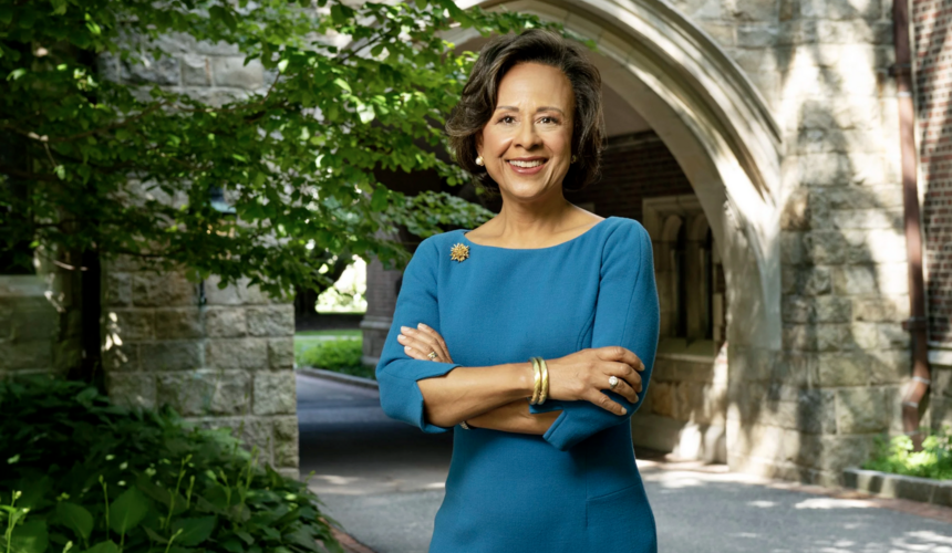 Wellesley College President Paula Johnson