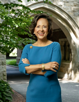 Wellesley College President Paula Johnson